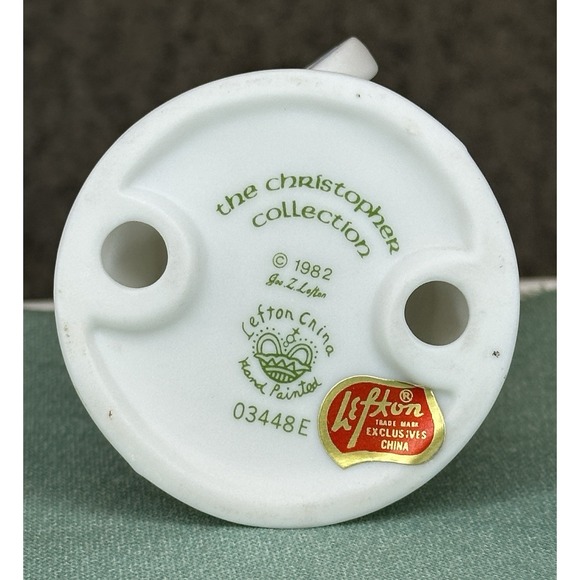 Lefton The Christopher Collection Birthday Girl Age 5 Figurine Vintage 1982 - Picture 5 of 5